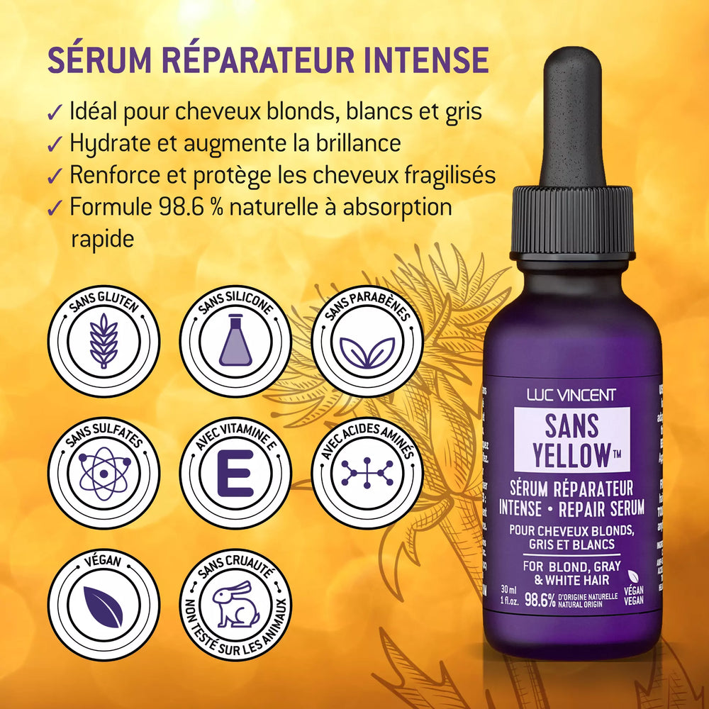 Sérum réparateur intense végane Sans Yellow