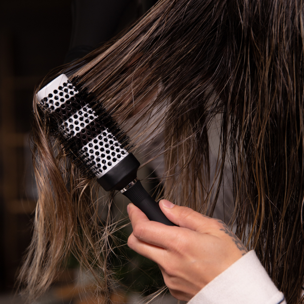 BROSSE CARRÉE 45 mm: pour cheveux mi-long à long - Luc Vincent