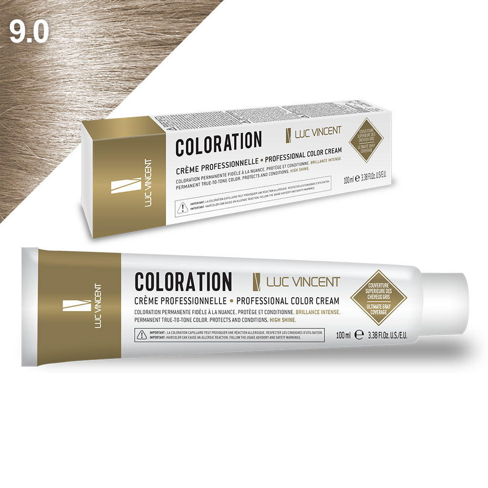 9.0 Blond très clair naturel