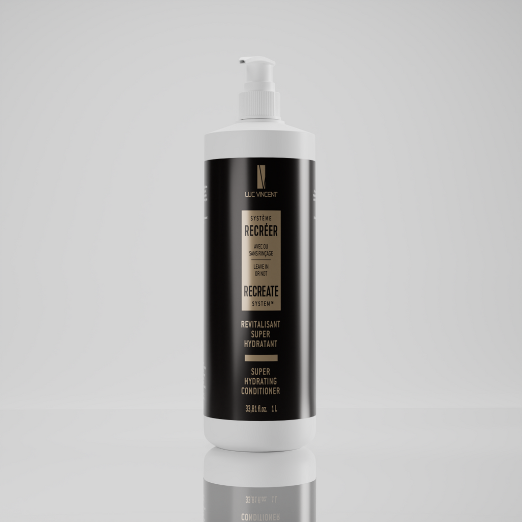 Système Recréer - Revitalisant Super Hydratant (Avec ou sans rinçage) - 1L