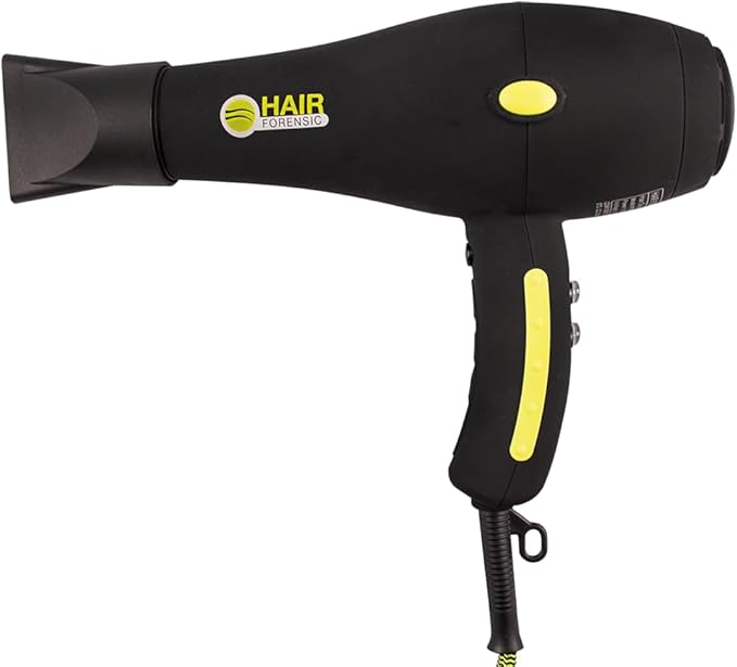 Professional Black Hair Dryer - Hair Forensic Dryology